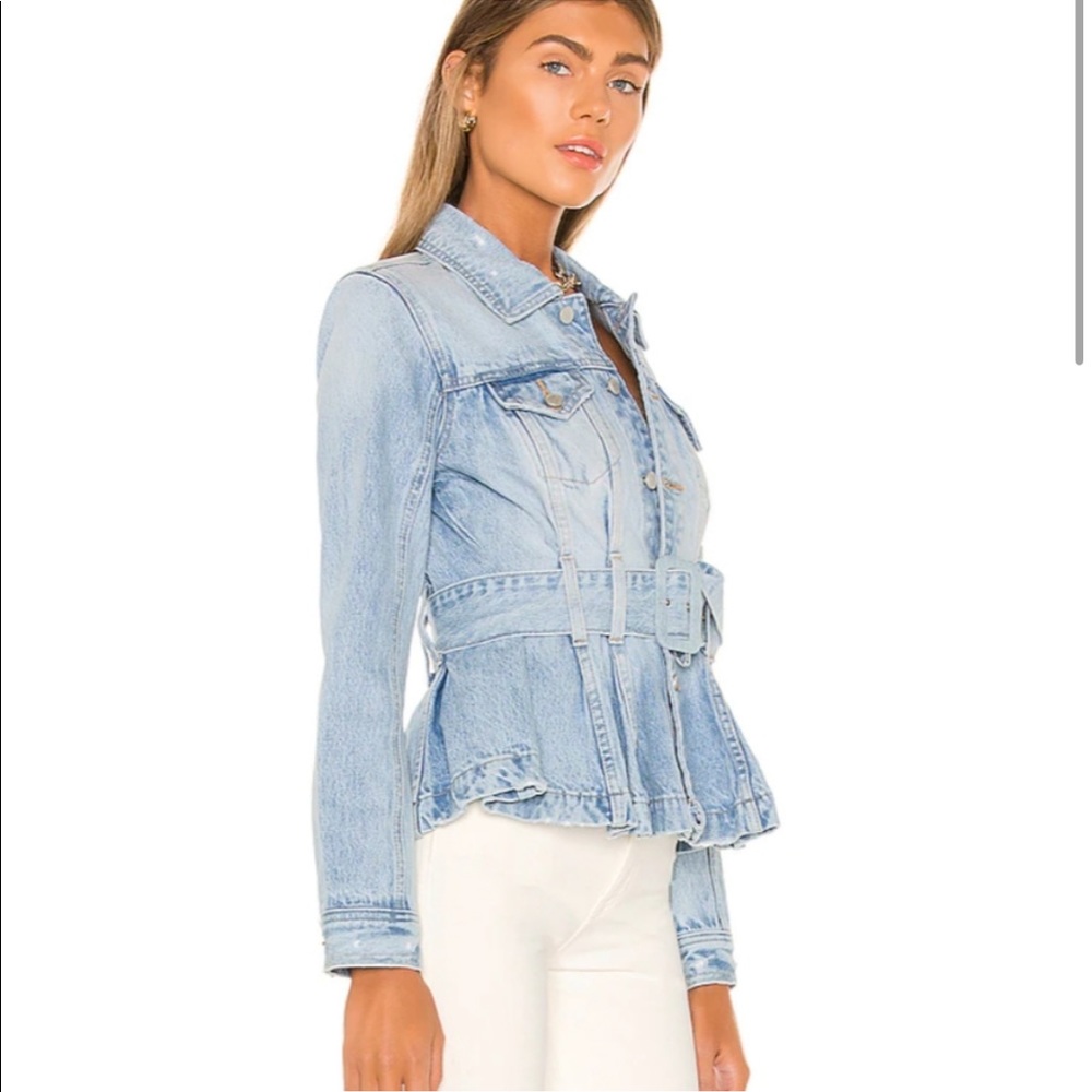 Blank NYC belted jean jacket worn a handful of times. XS